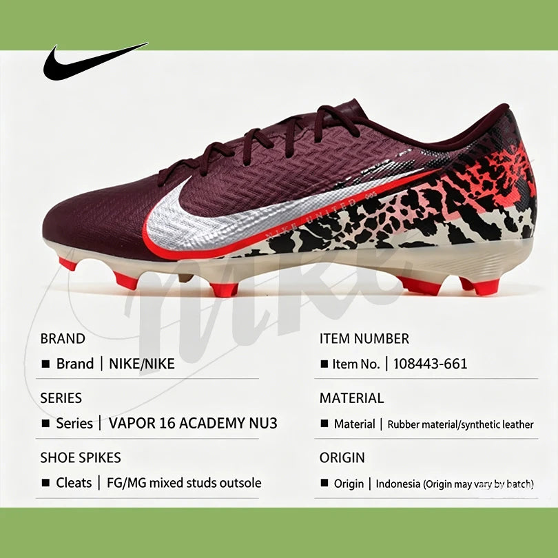 Mercurial Vapor 16 Mid-Tier Low Top Mixed Stud Soccer Cleats IO8443-661